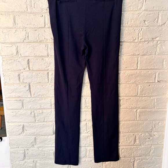 CAbi Navy Newport Stretch Skinny Pants Style 814 Size 10 - Picture 3 of 7